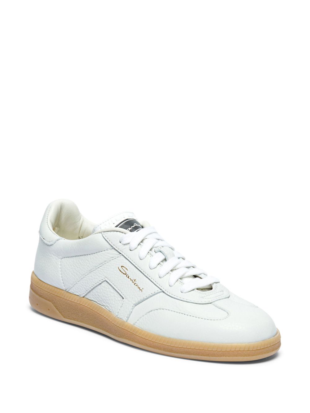 Santoni Leren sneakers - Wit