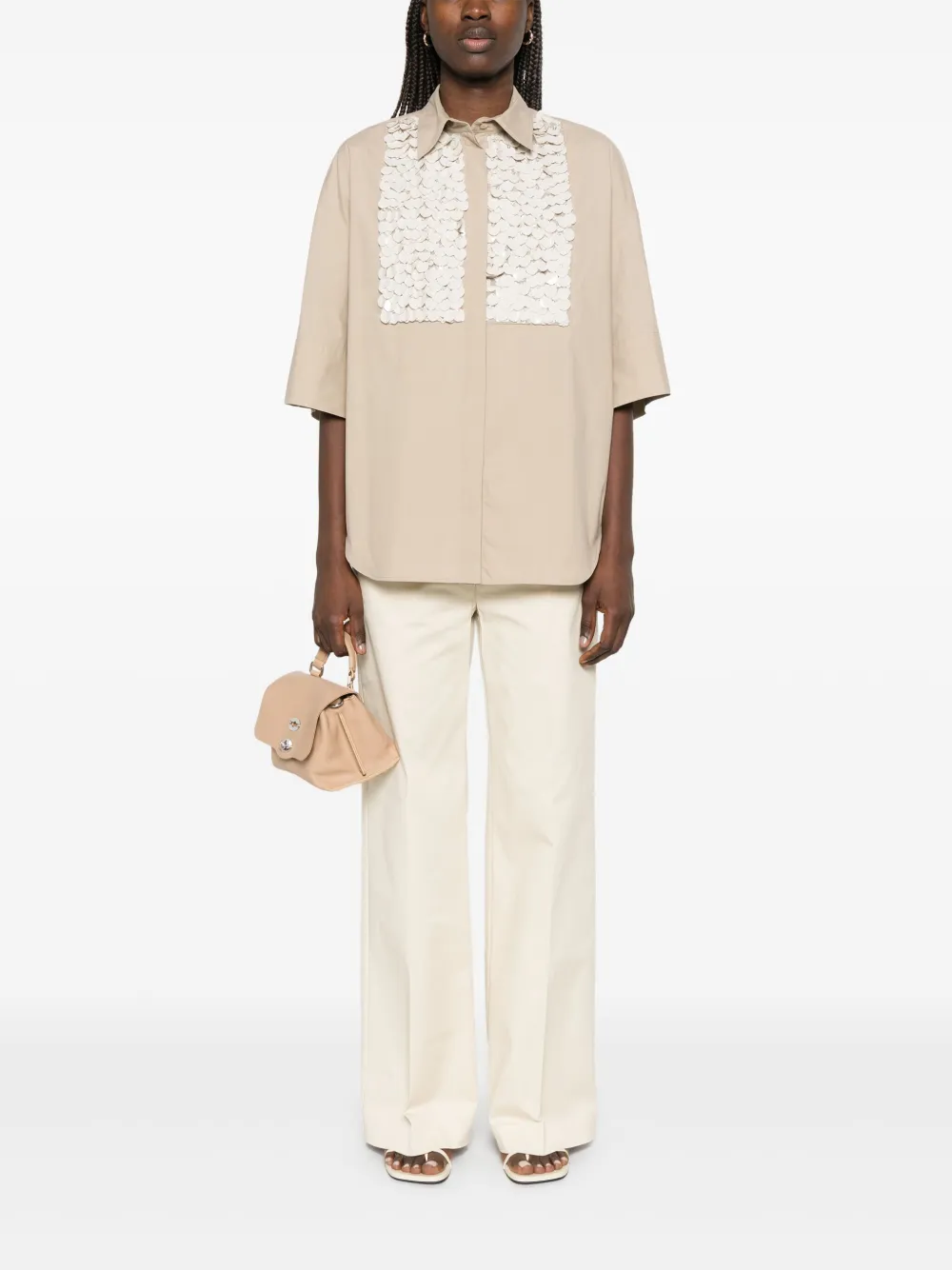 P.A.R.O.S.H. Celebrity broek - Beige