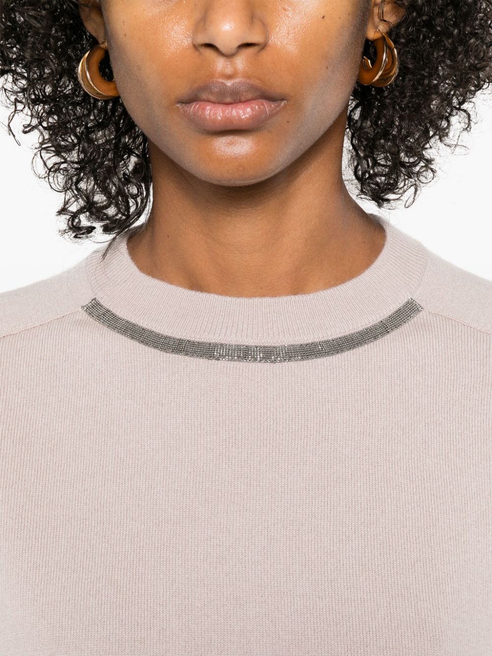 Brunello Cucinelli Monili-detail sweater Women