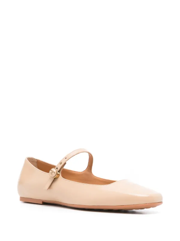 フラットシューズ Tod's LEATHER BALLETS Tod's Leather Ballet Flats | Neutrals | FARFETCH
