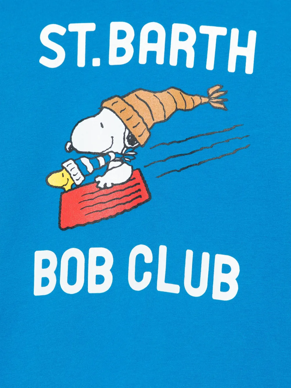 MC2 Saint Barth Kids x Peanuts Luton T-shirt Blauw