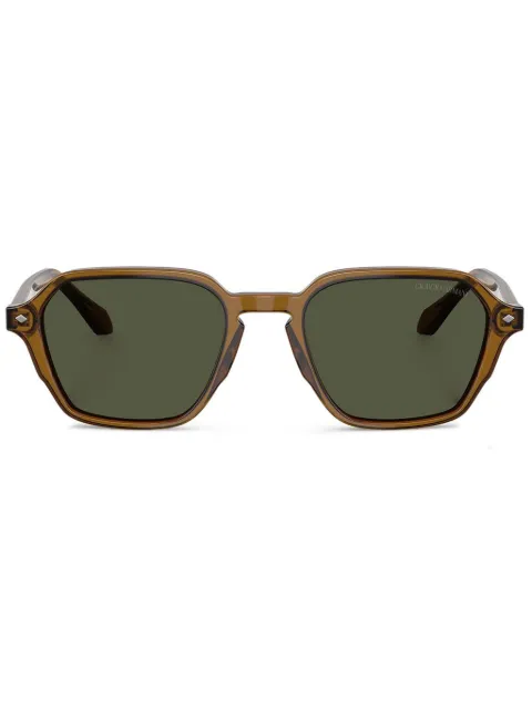 Giorgio Armani rectangle-frame sunglasses