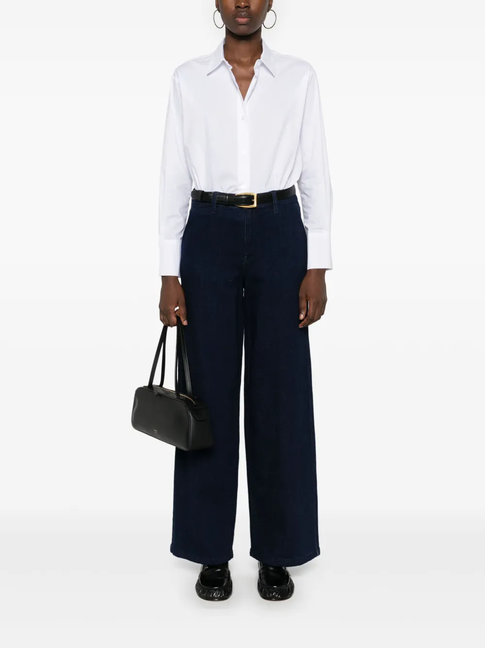 DKNY Popeline blouse - Wit