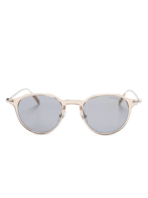 Montblanc lentes de sol con armazón redonda