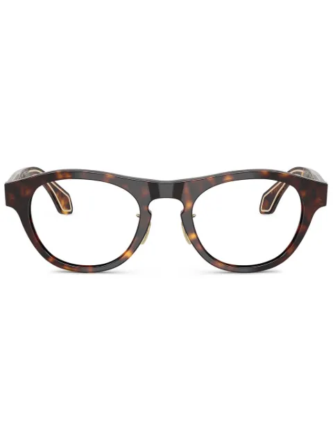 Giorgio Armani cat-eye frame glasses