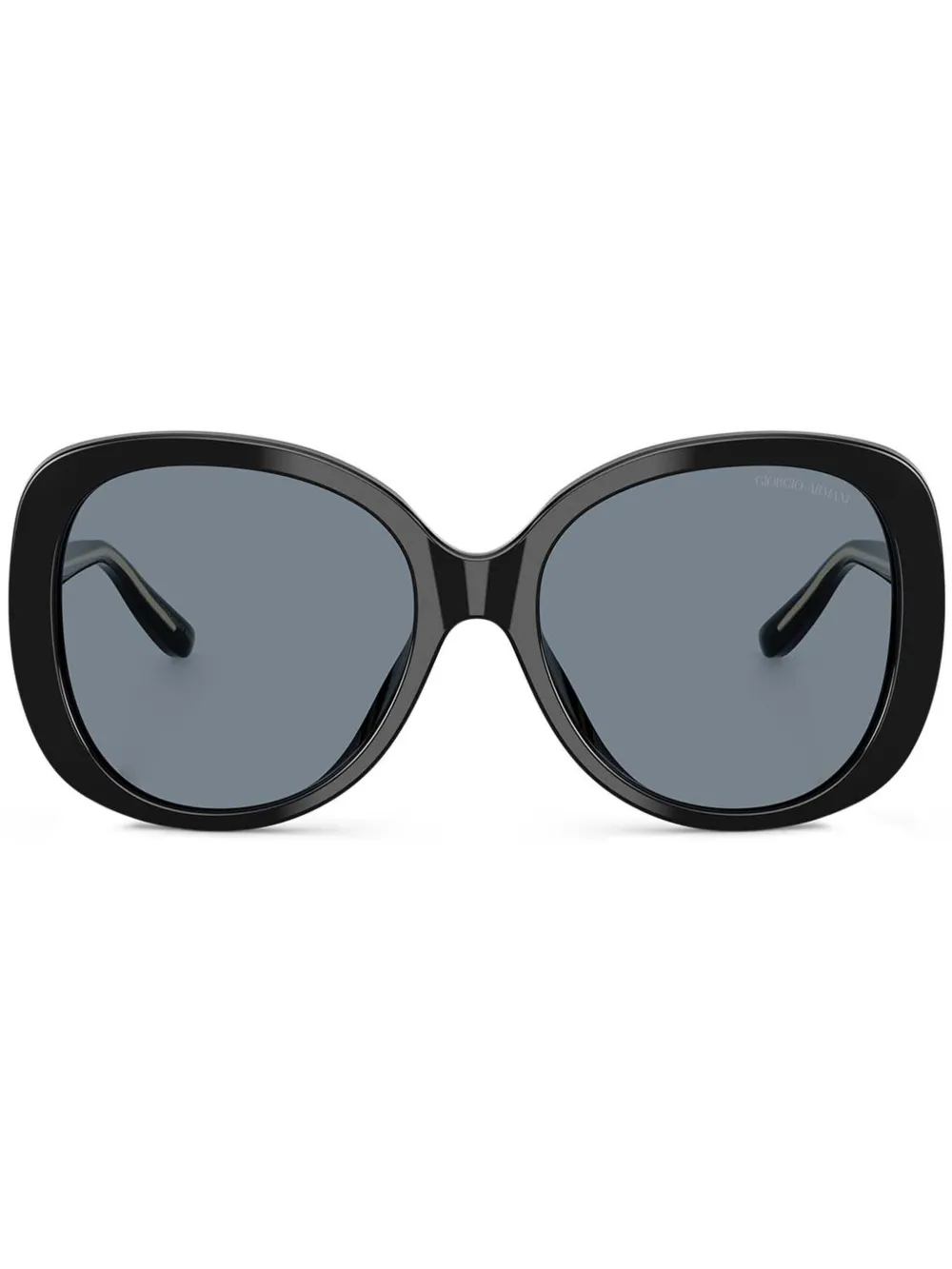 Giorgio Armani Occhiali da sole squadrati - Nero