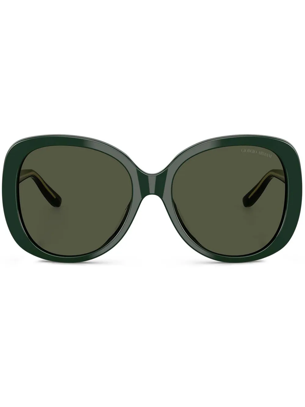 Giorgio Armani Occhiali da sole tondi - Verde