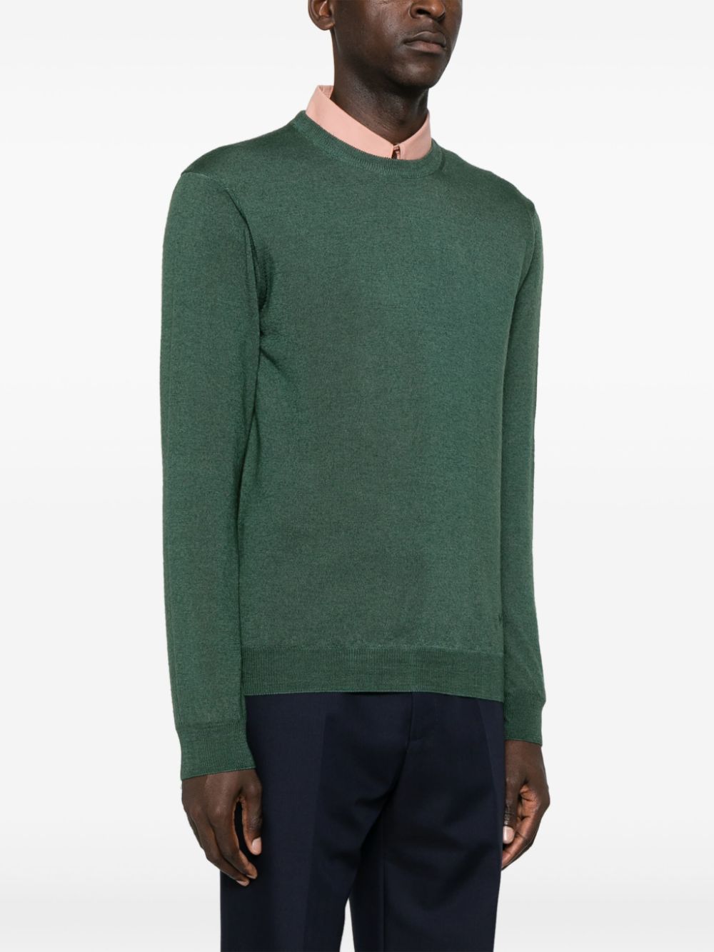 Shop Woolrich Wool Sweater In Green