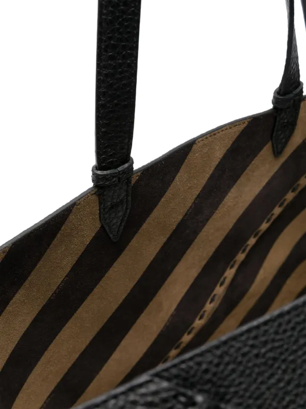 FENDI セレリア ダイアゴナル ハンドバッグ L | ブラック | FARFETCH JP