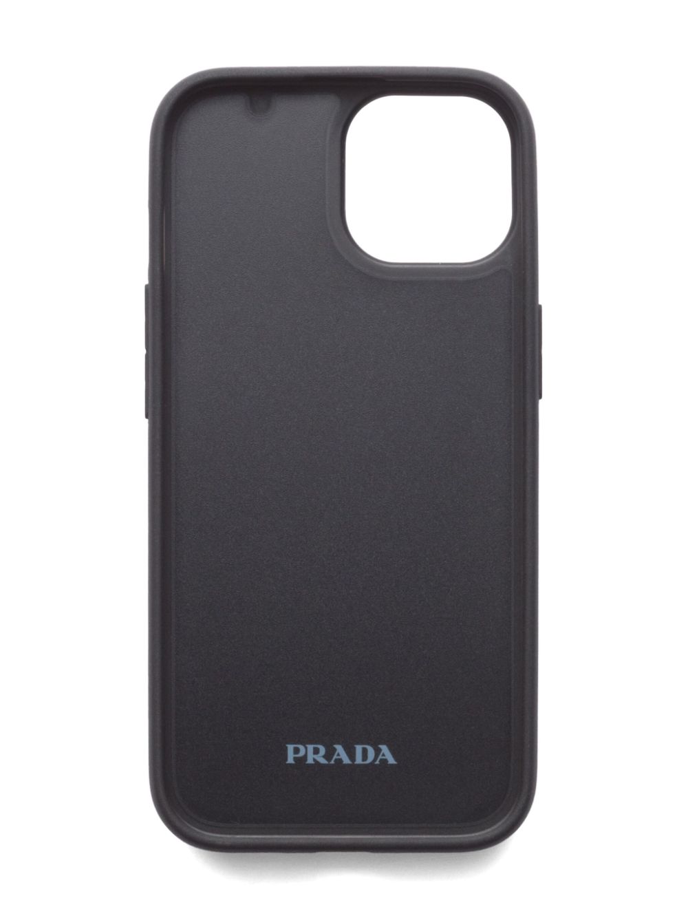 Prada triangle logo iPhone 15 case - Blauw