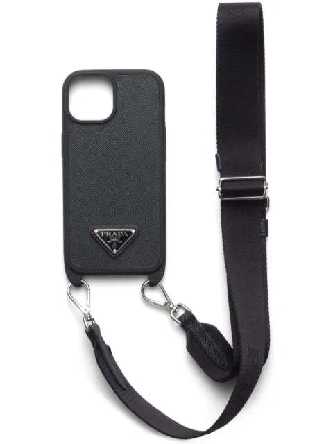 Prada トライアングルロゴ iPhone 15 ケース