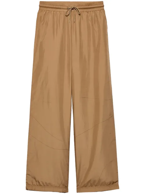 Prada pantalon Re-Nylon - Marron - Prada - Modalova