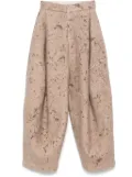 Uma Wang Pin trousers - Brown