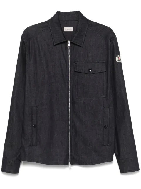 Moncler camisa de mezclilla