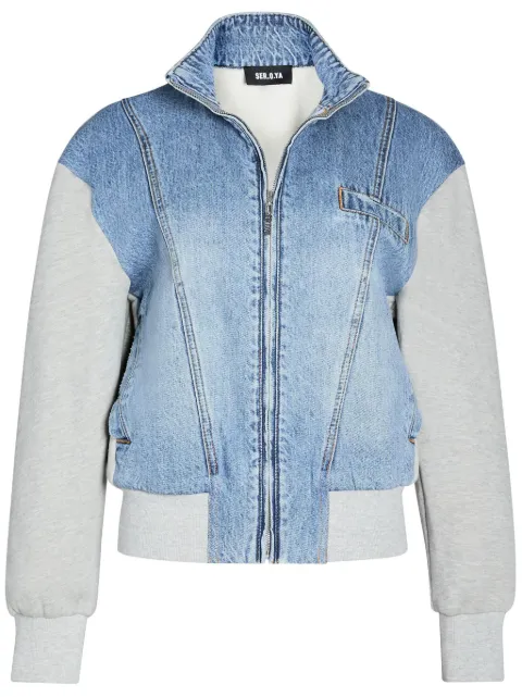 SER.O.YA Page terry denim jacket