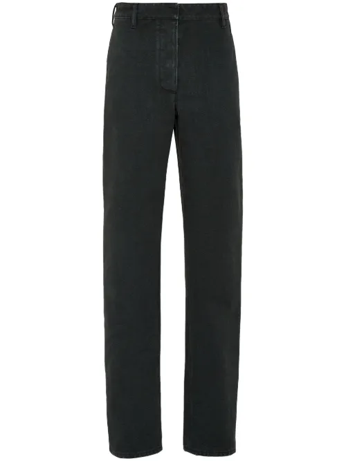 Prada pantalon en toile - Gris - Prada - Modalova