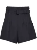 Prada Light mohair shorts - Blue