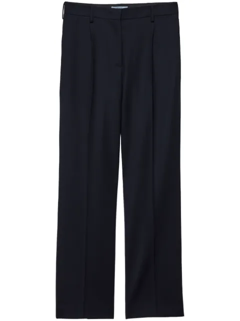 Prada gabardine trousers 