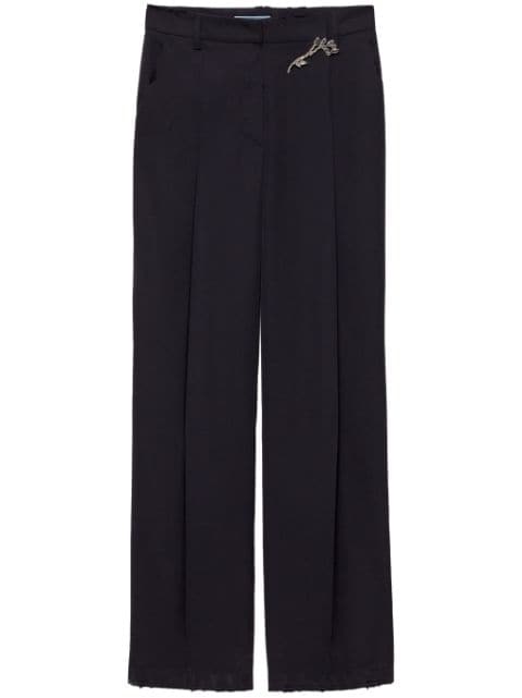 Prada gabardine trousers 