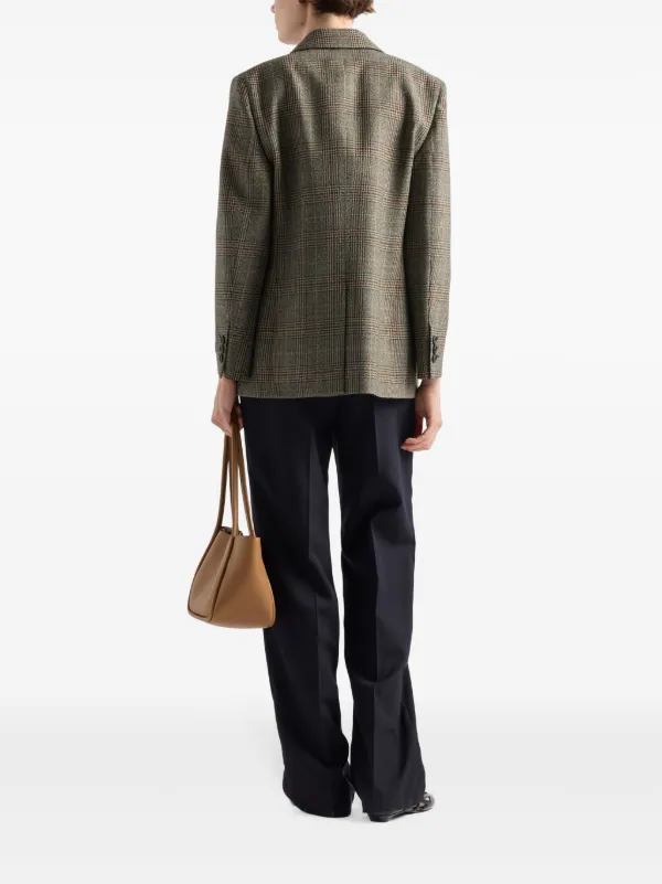 Prada ギャバジン パンツ | ブルー | FARFETCH JP