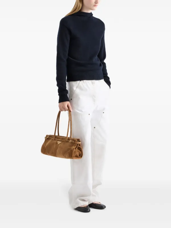 Prada キャンバス パンツ | ホワイト | FARFETCH JP