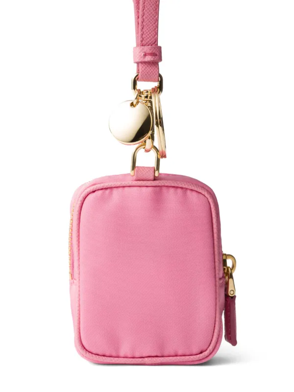 Prada Re-Edition 1978 Keychain | Pink | FARFETCH HK
