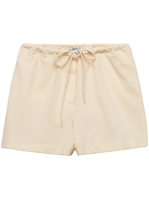 Prada short en piqué - Jaune - Prada - Modalova