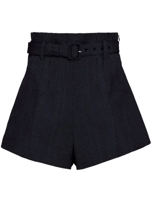 Prada short à fines rayures - Bleu - Prada - Modalova