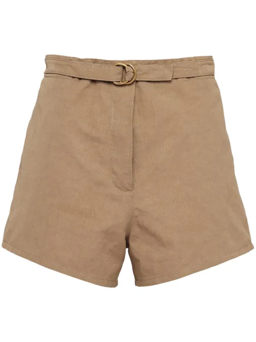 Prada short Panama - Marron - Prada - Modalova