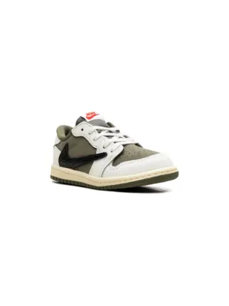 Travis Scott ×Nike Air Jordan1 LowOG kid Jordan Kids Tênis x Travis Scott Air Jordan 1 Retro Low OG 