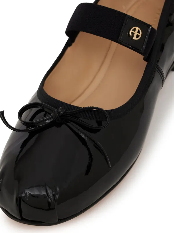 ANINE BING Jolie Ballerina Shoes Black FARFETCH BH