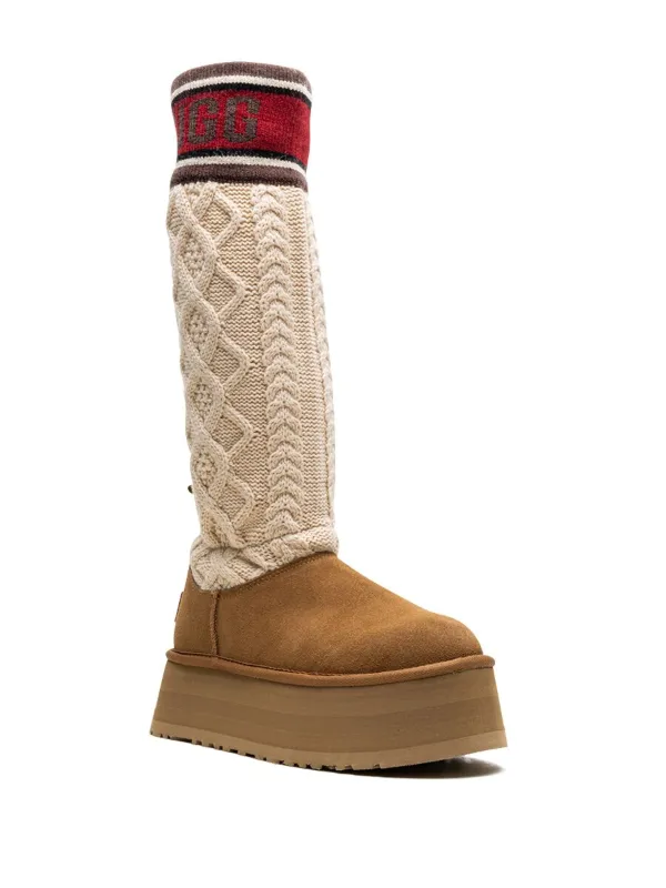 UGG☆W CLASSIC SWEATER LETTER☆ニットブーツ 日本未発売！UGG(アグ) CLASSIC SWEATER LETTERのニットブーツが
