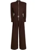 SER.O.YA Vera crepe jumpsuit - Brown