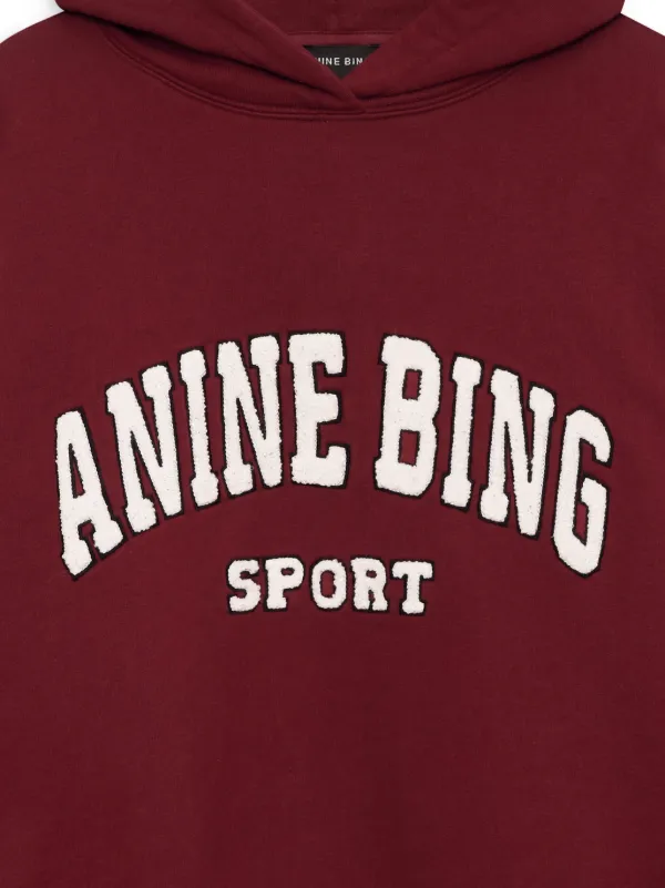 ANINE BING Jaci Sweatshirt | Black | FARFETCH
