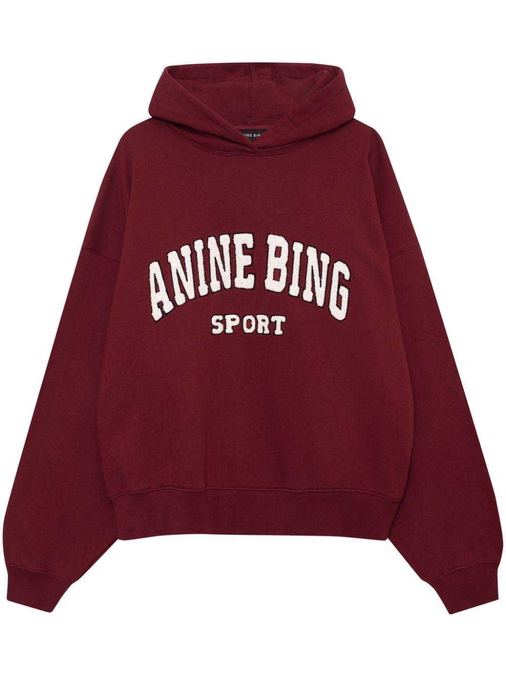 ANINE BING Alec Sport hoodie - Red