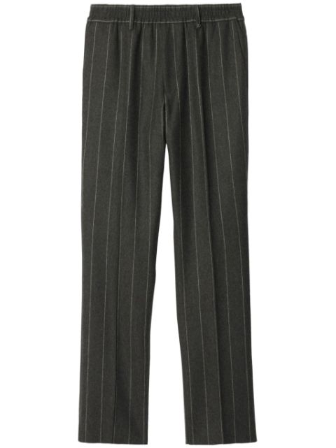 Burberry pinstriped tailored trousers Men