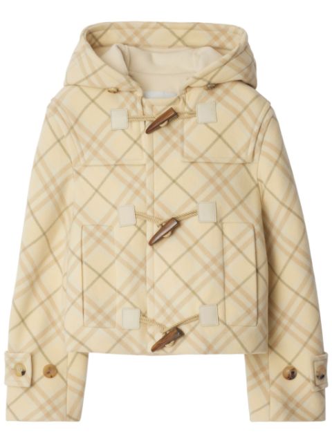 Burberry checked jacket Women