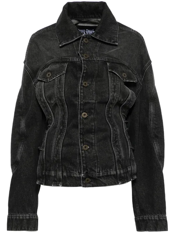 Jean Paul Gaultier デニムジャケット | グレー | FARFETCH JP
