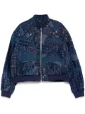 Who Decides War Flight-window jacket - Blue