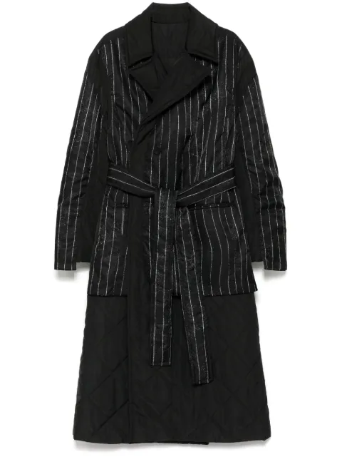 Jean Paul Gaultier striped padded coat