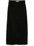 b+ab zip-up skirt - Black