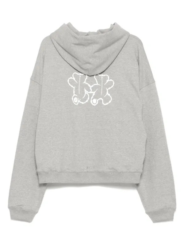 We11done Teddy Twins パーカー | グレー | FARFETCH JP