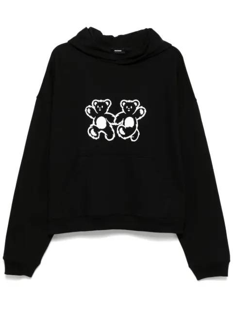 We11done hoodie à motif oursons