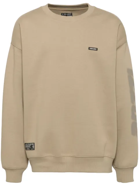 izzue sudadera con logo estampado