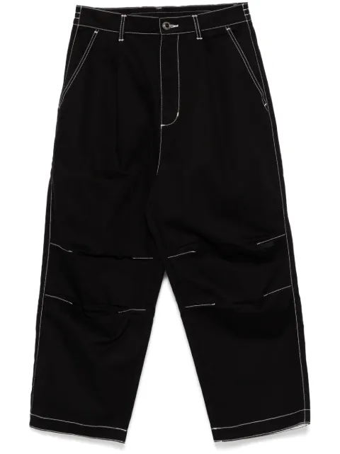 Musium Div. contrast stitching pants