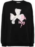 b+ab graphic-print sweatshirt - Black