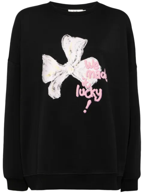 b+ab sudadera con estampado gráfico