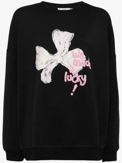 b+ab sudadera con estampado gráfico