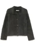 b+ab Exaggerated collar cardigan - Grey