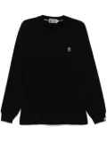 A BATHING APE® One Point long sleeves Tee - Black